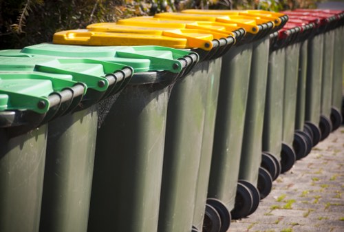 Commercial waste management services in Byfleet